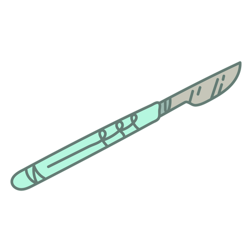 Medicine scalpel icon PNG Design