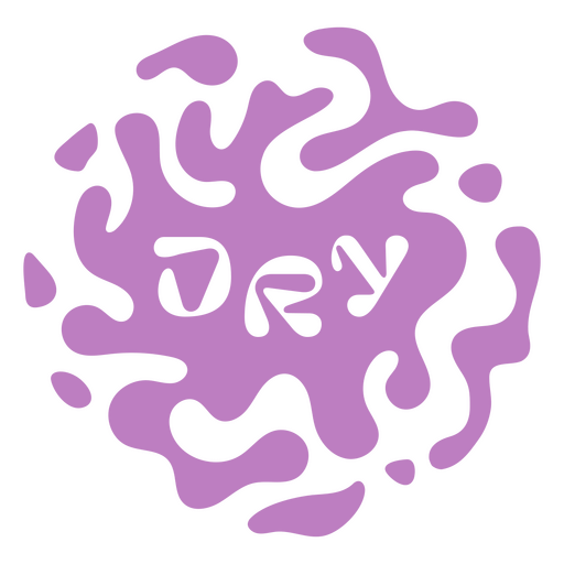 Purple dry design PNG Design