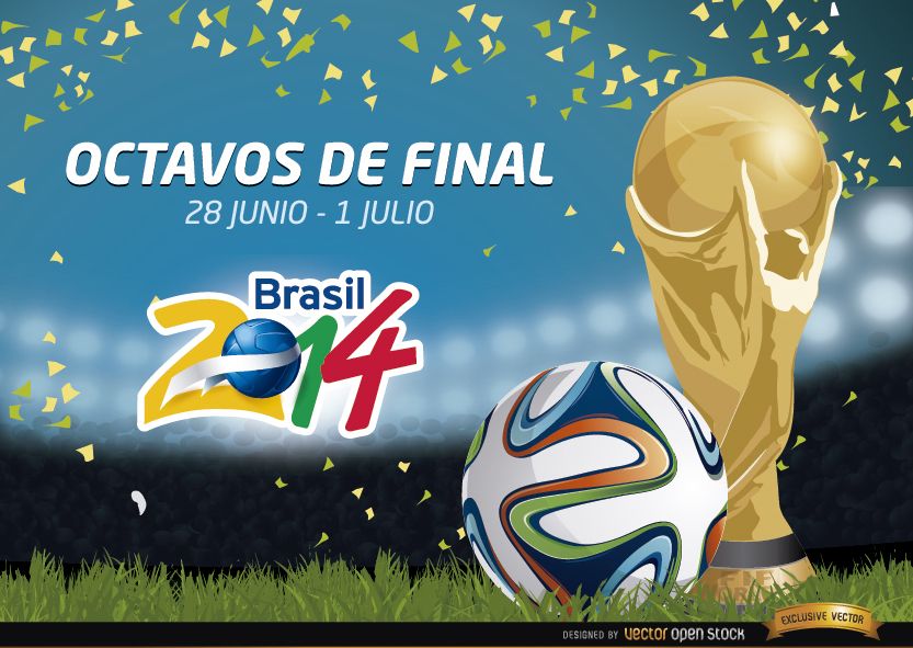 Octavos de final Brasil 2014 Promo