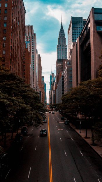 Chrysler Building, New York, USA Wallpaper 750x1334