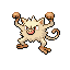 Imagen de Mankey en Pokémon Rojo Fuego y Verde Hoja