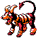 Imagen de Houndoom en Pokémon Plata