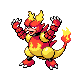 Imagen de Magmar macho o hembra en Pokémon Diamante y Perla