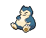 Icono de Snorlax en Pokémon Espada y Pokémon Escudo