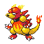 Imagen de Magmar en Pokémon Rojo Fuego y Verde Hoja