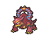 Icono de Volcanion en Pokémon Espada y Pokémon Escudo