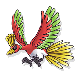 Ho-Oh en Pokémon Mundo misterioso: Equipo de rescate rojo y Equipo de rescate azul.