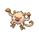 Imagen de Mankey macho o hembra en Pokémon Oro HeartGold y Plata SoulSilver