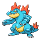 Imagen de Feraligatr macho o hembra en Pokémon Oro HeartGold y Plata SoulSilver