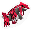 Pegatina de Groudon.