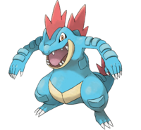 Ilustración de Feraligatr