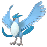 Articuno en Pokémon Masters EX.