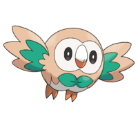 Rowlet en Leyendas Pokémon: Arceus.