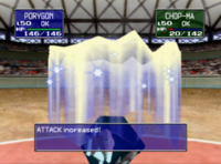 Afilar en Pokémon Stadium.