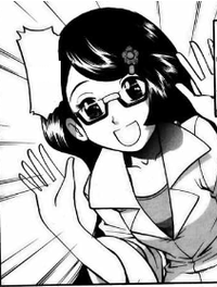 La profesora Fennel/Oryza en el manga Pocket Monsters Special.