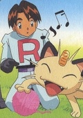 Mondo con Meowth.