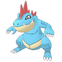 Feraligatr en Pokémon Masters EX.