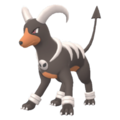 Imagen de Houndoom macho en Pokémon Diamante Brillante y Pokémon Perla Reluciente