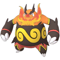 Emboar en Pokémon Masters EX.