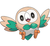 Ilustración de Rowlet