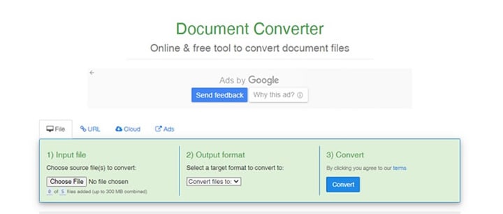 conversion freefileconvert