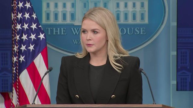 White House gives press briefing after Trump statements on Gaza