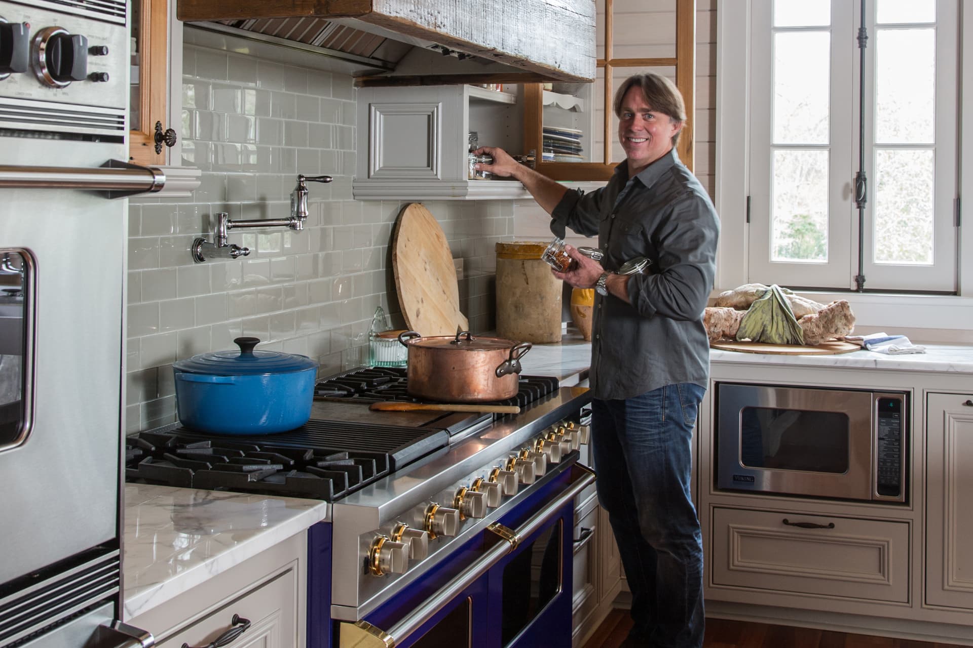 Chef In Home Kitchen