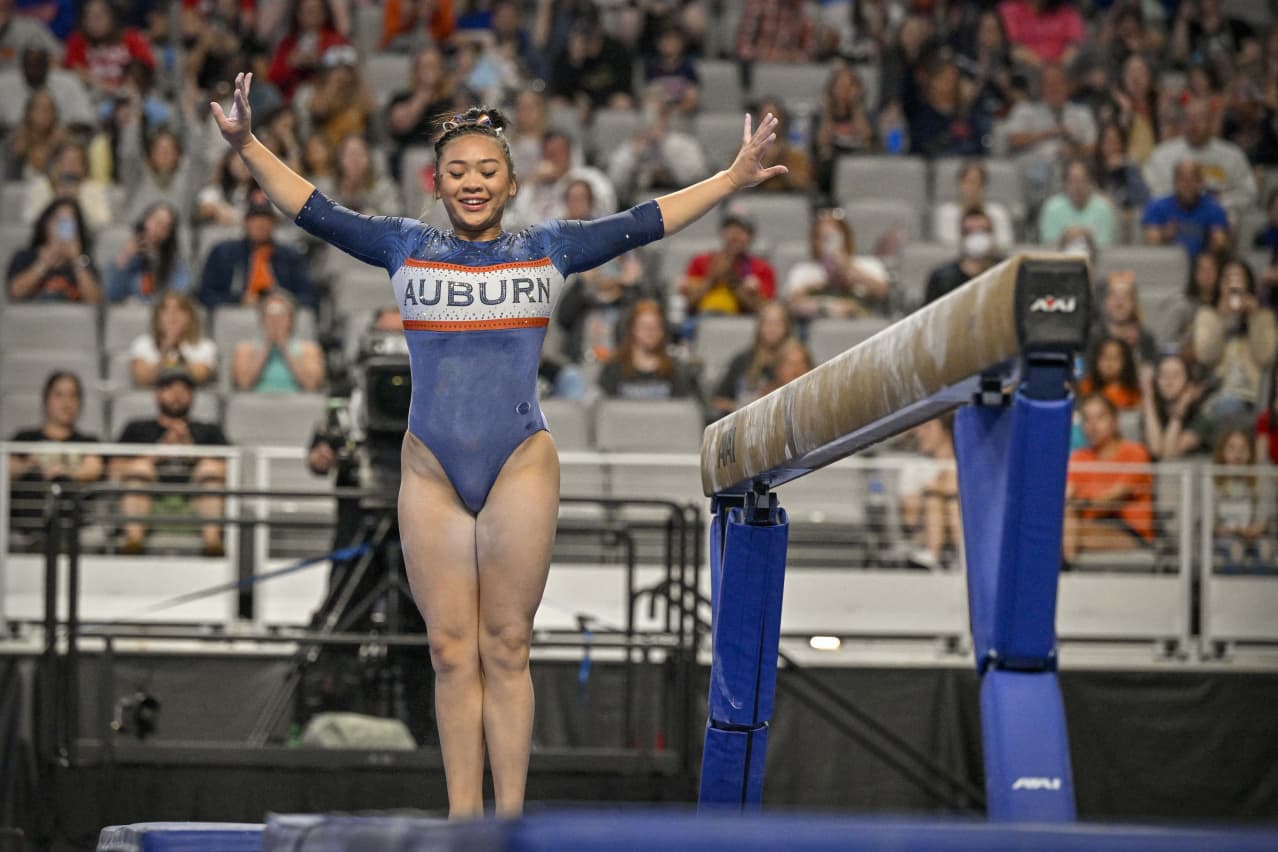 Olympic Gymnastics Champion Suni Lee Is Leaving Auburn for a Run at the