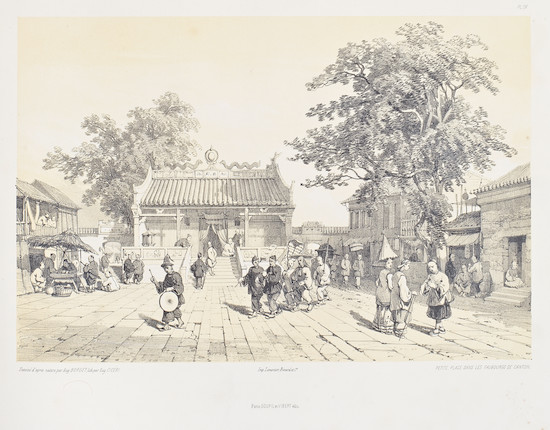 Bonhams : BORGET (AUGUSTE) Sketches of China and the Chinese, Tilt and ...