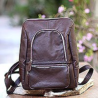 Leather backpack, Keep On