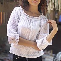 Cotton blouse, Summer Breeze