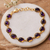 Gold-plated amethyst link bracelet, 'Amethyst Grandeur' - Polished 18k Gold-Plated Amethyst Cabochon Link Bracelet