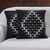 Cotton cushion covers, 'Starlit Galaxy' (pair) - Cotton Patterned Black and White Cushion Covers (Pair)