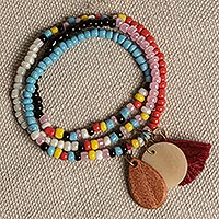 Beaded stretch bracelet, Rara