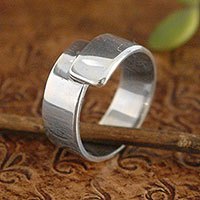 Sterling silver ring, Take My Hand