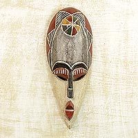 African wood mask, Kasha