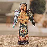 Wood statuette, A Divine Messenger