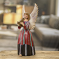 Ceramic angel sculpture, Petite Solola