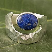 Lapis lazuli cocktail ring, Balance