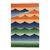 Wool rug, 'Sunset' (4x6) - Peruvian Hand Loomed Wool Area Rug (4x6)