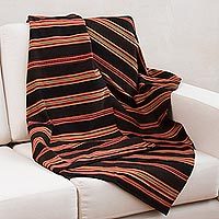 Alpaca blend throw, Mountain Deity