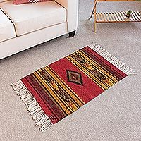 Wool area rug, Inca Empire (2x3)