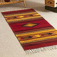 100% alpaca area rug (2x5), Empire