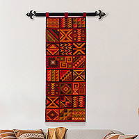 Wool tapestry, Collection of the Inca