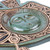 Ceramic decor, 'Green Daghdghan' - Handcrafted Traditional Green Ceramic Armenian Daghdghan