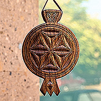 Wood wall decor, Passion Amulet