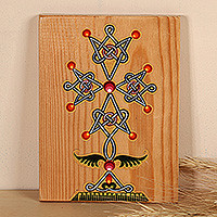 Wood wall art, Sylvan Faith