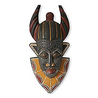 African wood mask, Tribal Power