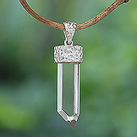 Quartz pendant, Crystal Amour