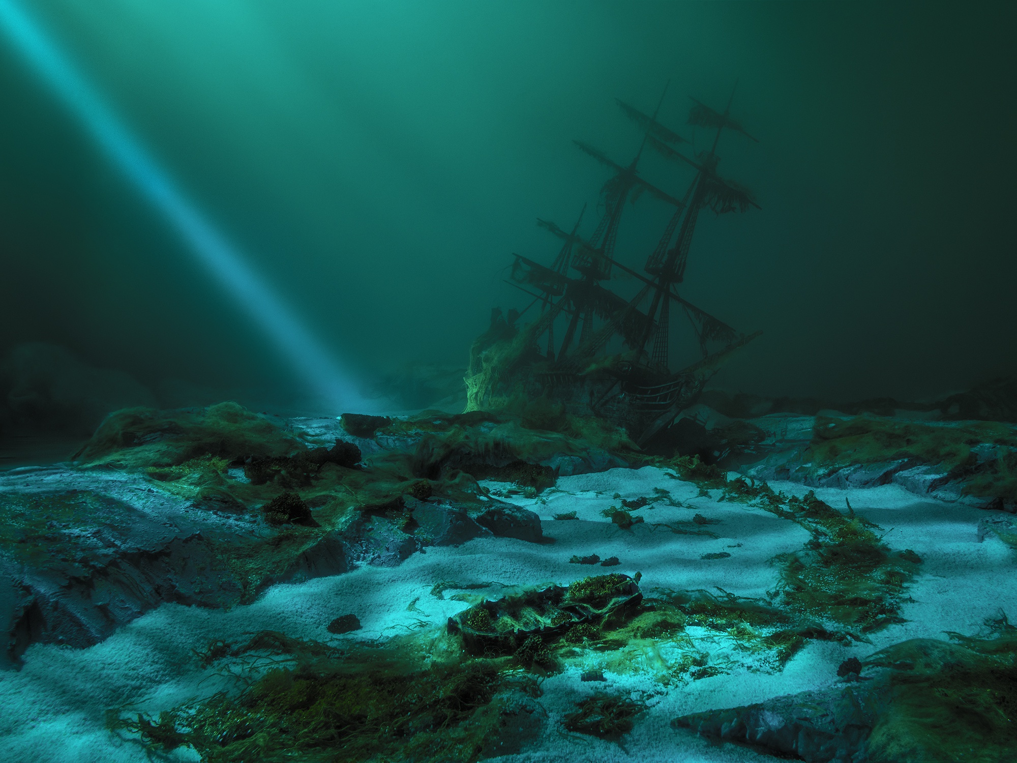 Ship Wreck Hd Desktop Wallpaper Widescreen High Definition Fullscreen ...